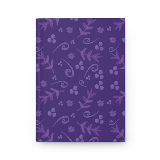 Clementine Purple Hardcover Journal Matte